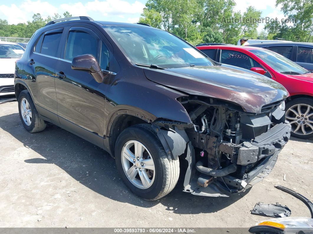 2016 Chevrolet Trax Lt Brown vin: KL7CJPSB1GB527199