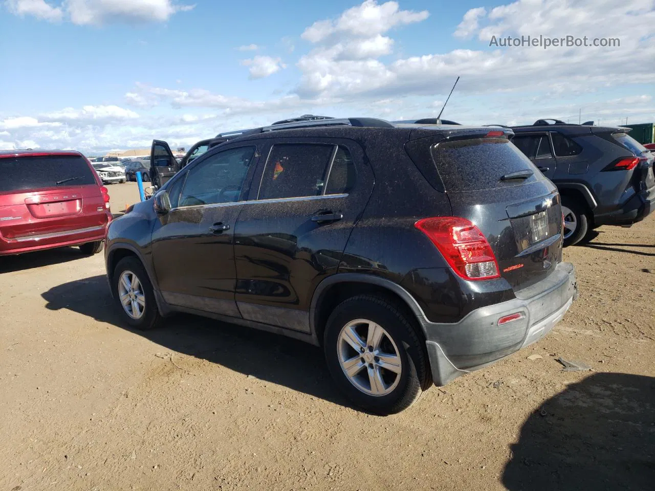 2016 Chevrolet Trax 1lt Black vin: KL7CJPSB1GB559103