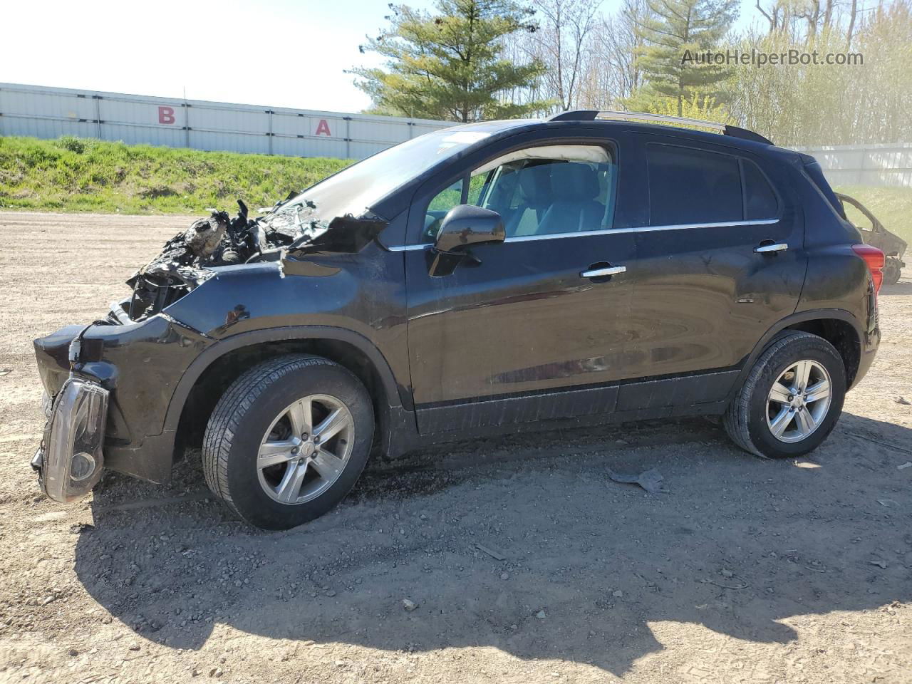 2019 Chevrolet Trax 1lt Black vin: KL7CJPSB1KB747760