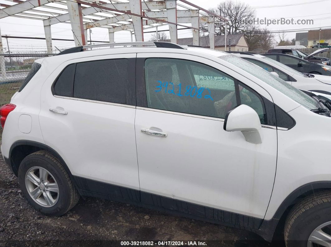 2019 Chevrolet Trax Lt White vin: KL7CJPSB1KB905241