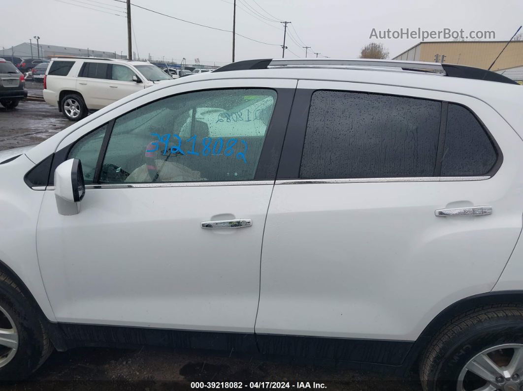 2019 Chevrolet Trax Lt White vin: KL7CJPSB1KB905241