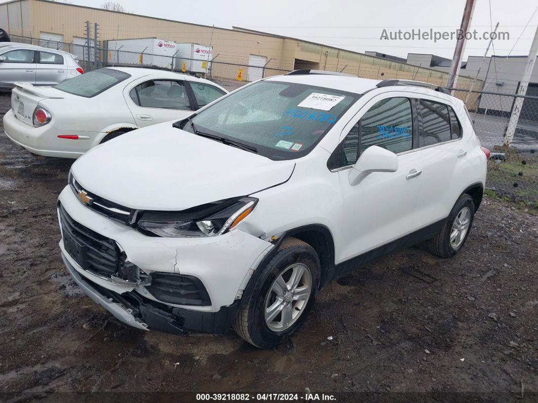 2019 Chevrolet Trax Lt White vin: KL7CJPSB1KB905241