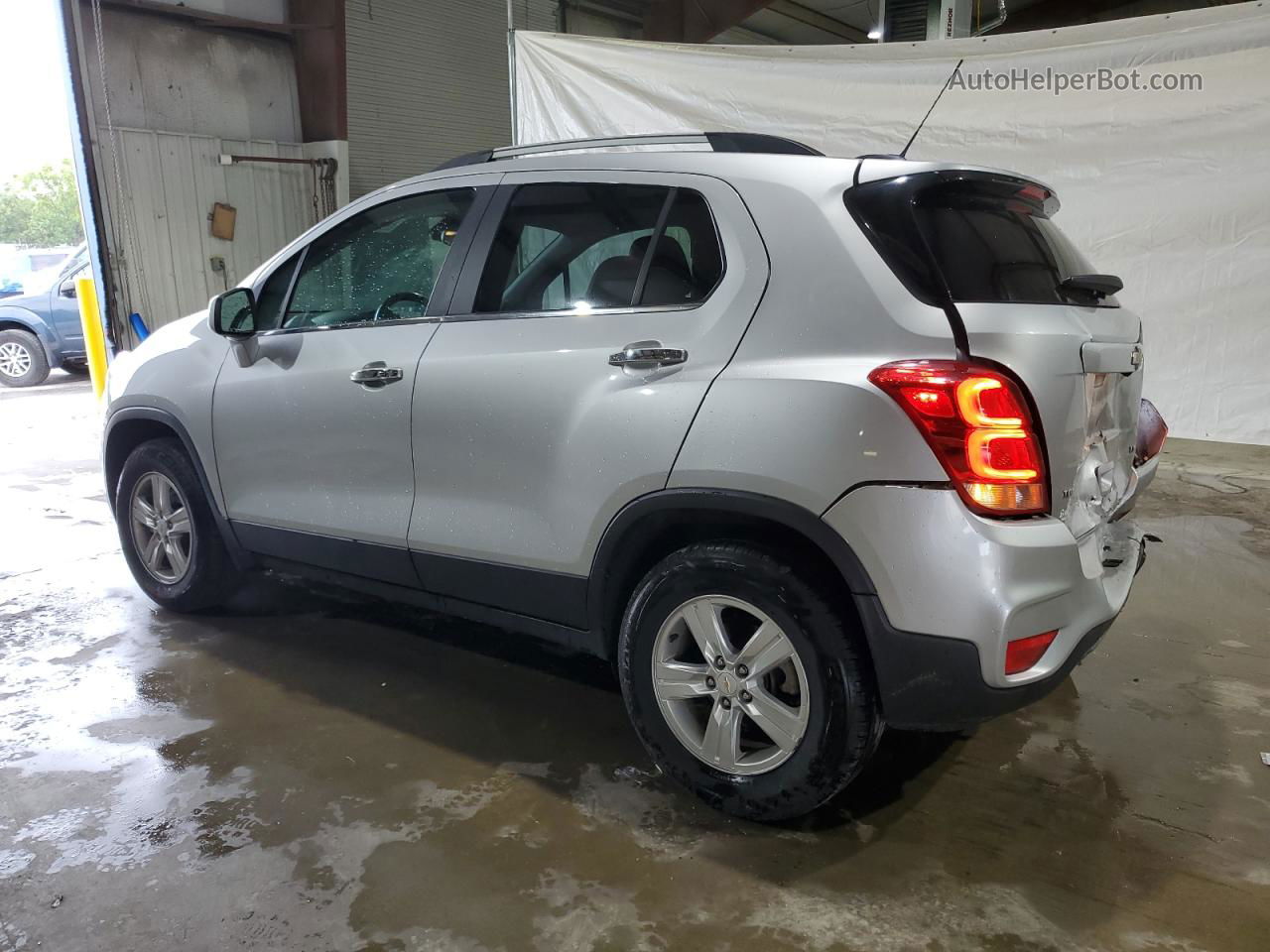 2019 Chevrolet Trax 1lt Silver vin: KL7CJPSB2KB859855