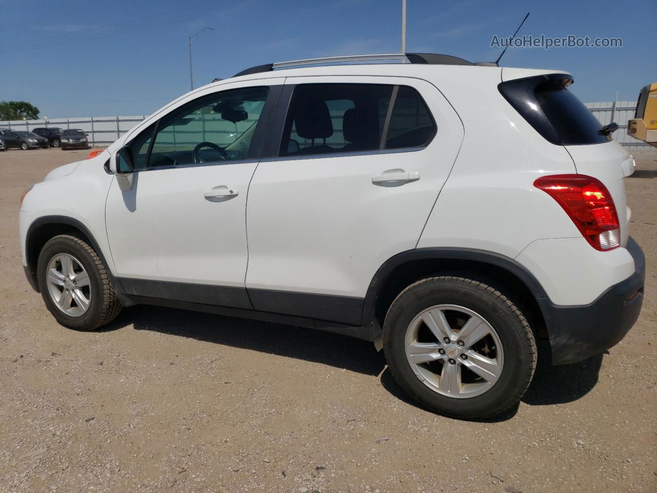 2016 Chevrolet Trax 1lt White vin: KL7CJPSB3GB521596