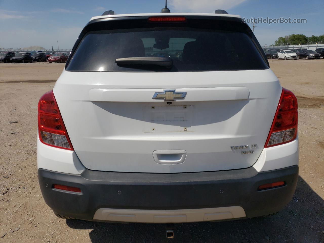 2016 Chevrolet Trax 1lt White vin: KL7CJPSB3GB521596