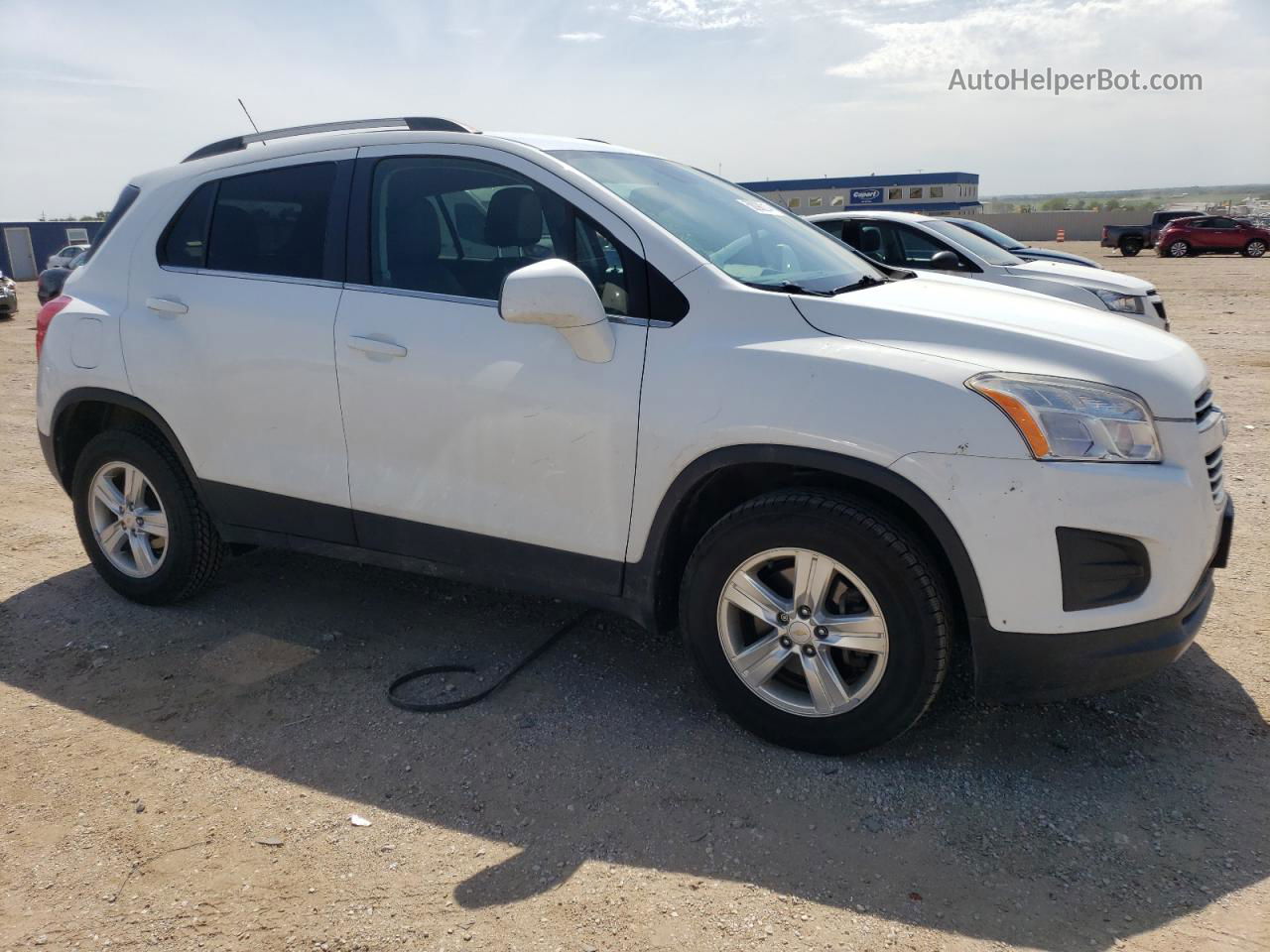 2016 Chevrolet Trax 1lt White vin: KL7CJPSB3GB521596