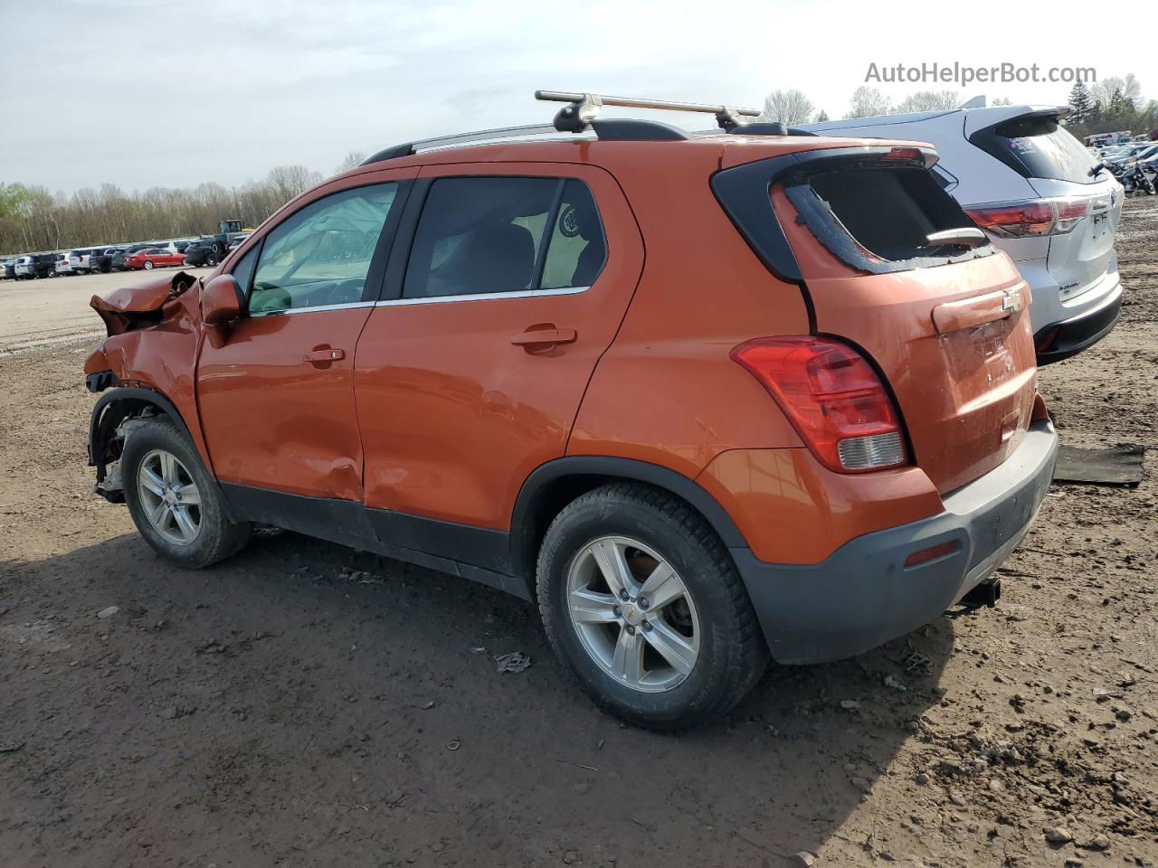 2016 Chevrolet Trax 1lt Orange vin: KL7CJPSB3GB723077