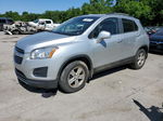 2016 Chevrolet Trax 1lt Silver vin: KL7CJPSB4GB759831