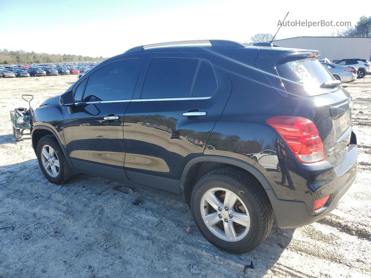 2019 Chevrolet Trax 1lt Black vin: KL7CJPSB4KB947936