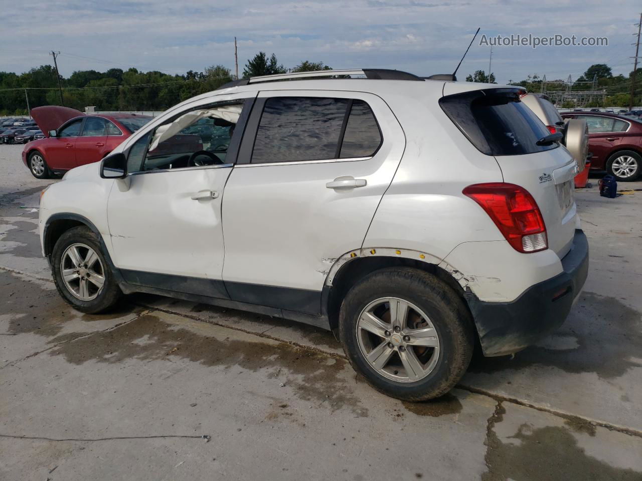 2016 Chevrolet Trax 1lt White vin: KL7CJPSB6GB626407