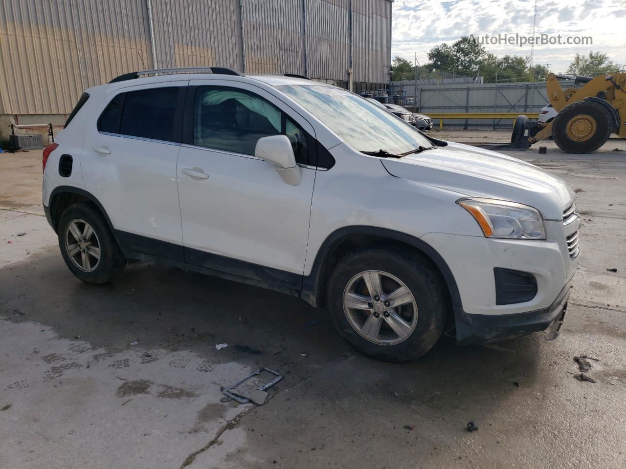 2016 Chevrolet Trax 1lt White vin: KL7CJPSB6GB626407