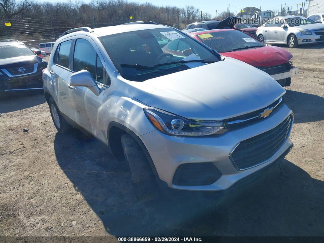 2019 Chevrolet Trax Lt Silver vin: KL7CJPSB6KB886749