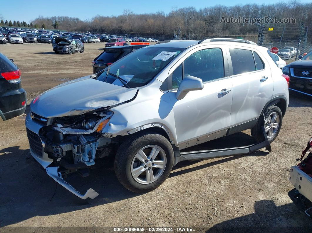 2019 Chevrolet Trax Lt Silver vin: KL7CJPSB6KB886749