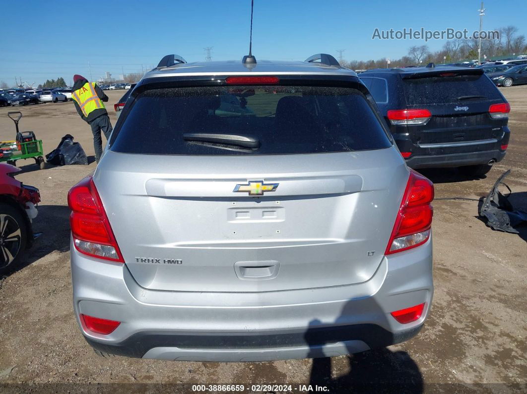 2019 Chevrolet Trax Lt Silver vin: KL7CJPSB6KB886749