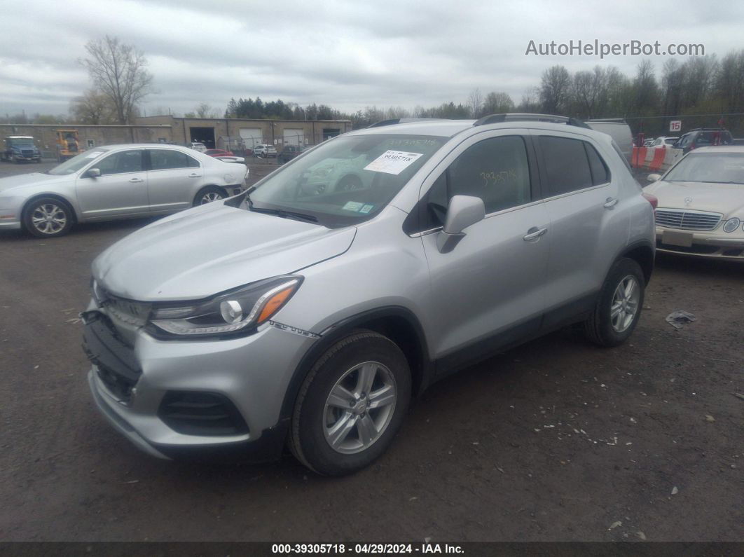 2019 Chevrolet Trax Lt Silver vin: KL7CJPSB7KB809128