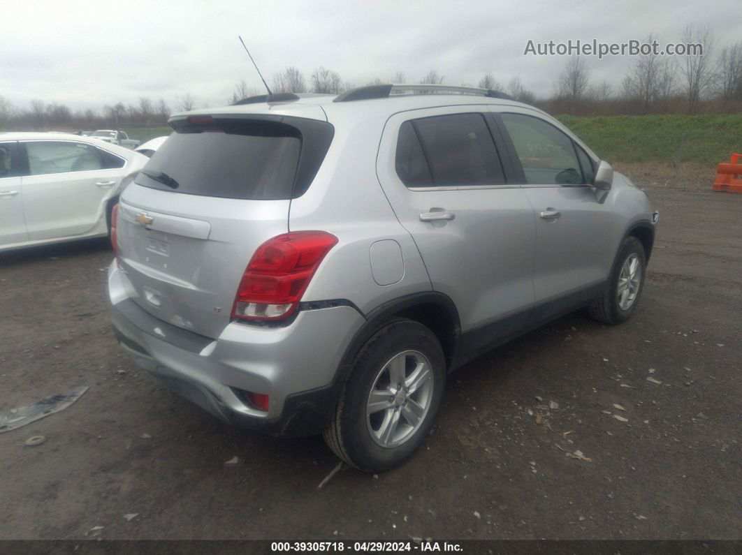 2019 Chevrolet Trax Lt Silver vin: KL7CJPSB7KB809128