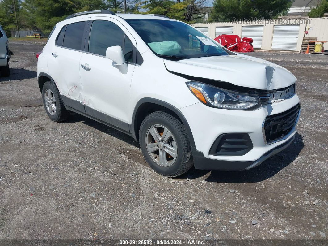 2019 Chevrolet Trax Lt White vin: KL7CJPSB7KB829363