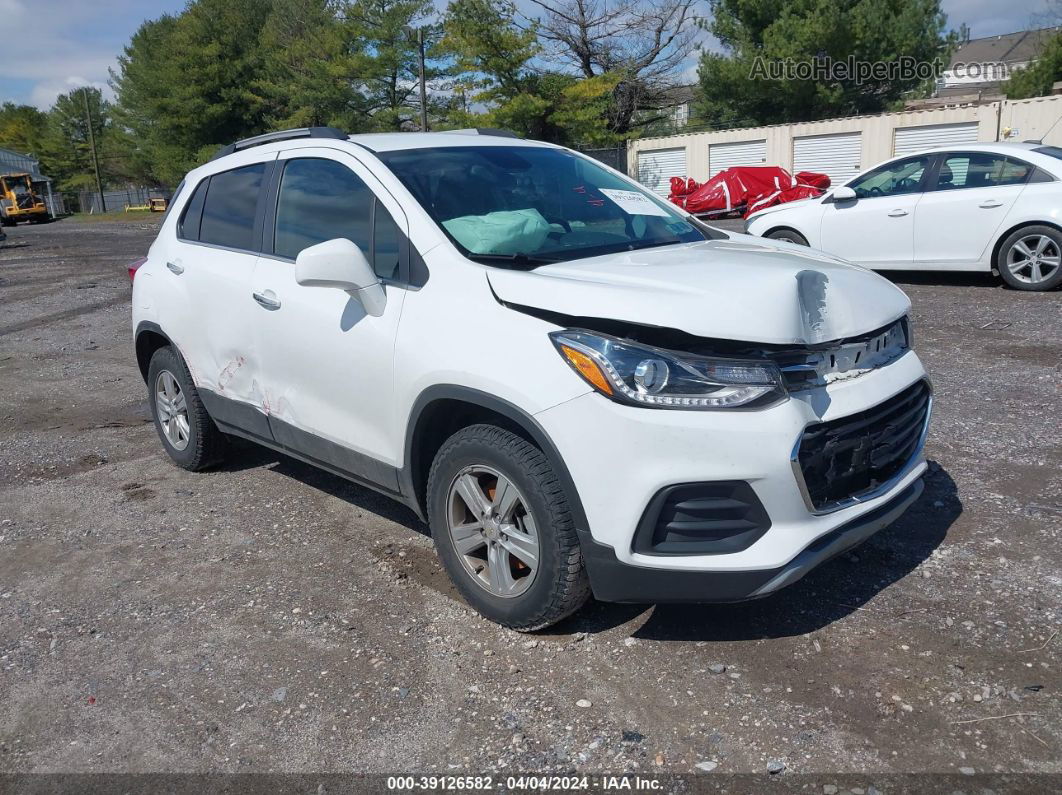 2019 Chevrolet Trax Lt White vin: KL7CJPSB7KB829363