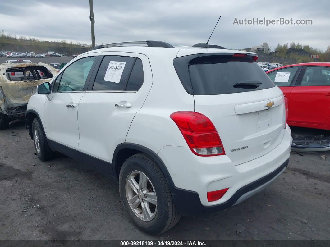 2019 Chevrolet Trax Lt White vin: KL7CJPSB7KB942214