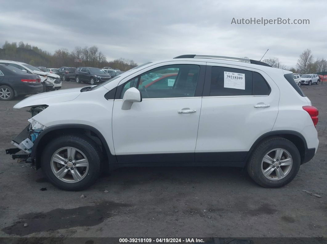 2019 Chevrolet Trax Lt White vin: KL7CJPSB7KB942214