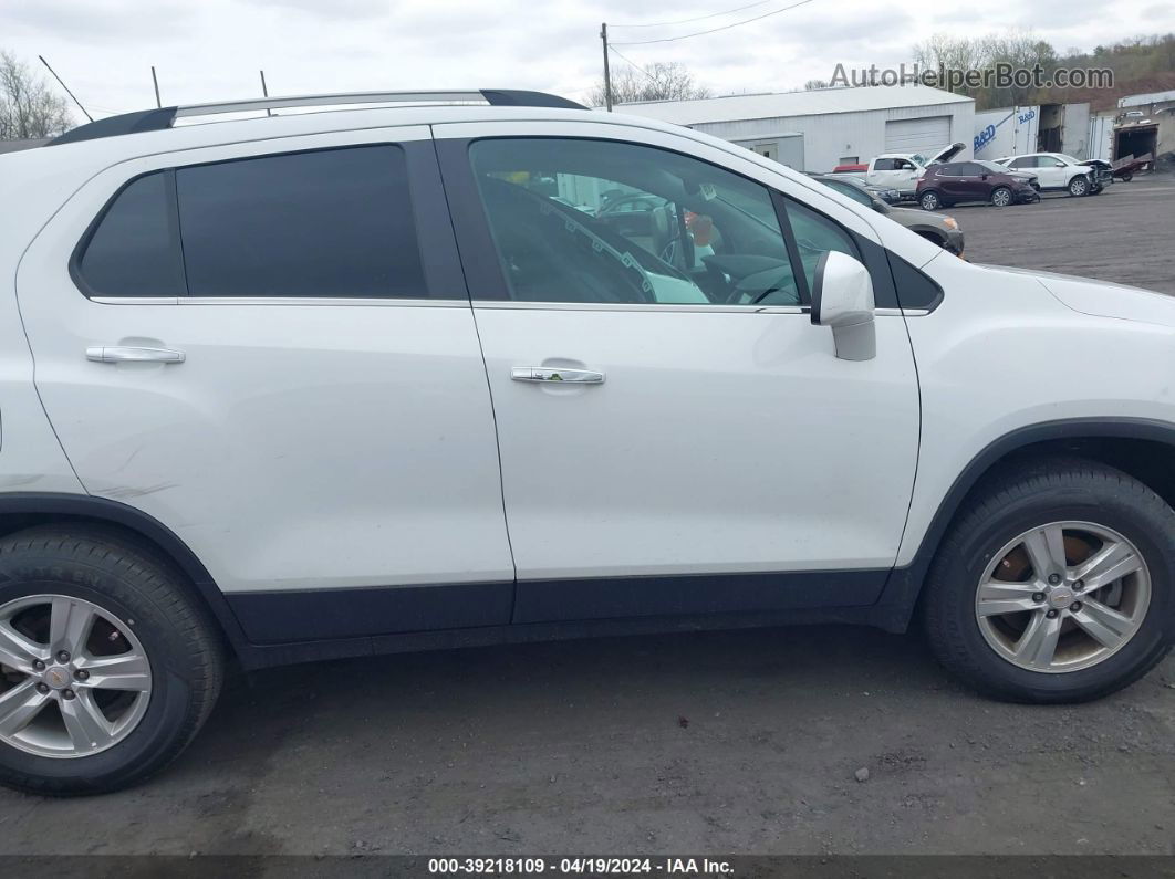 2019 Chevrolet Trax Lt White vin: KL7CJPSB7KB942214