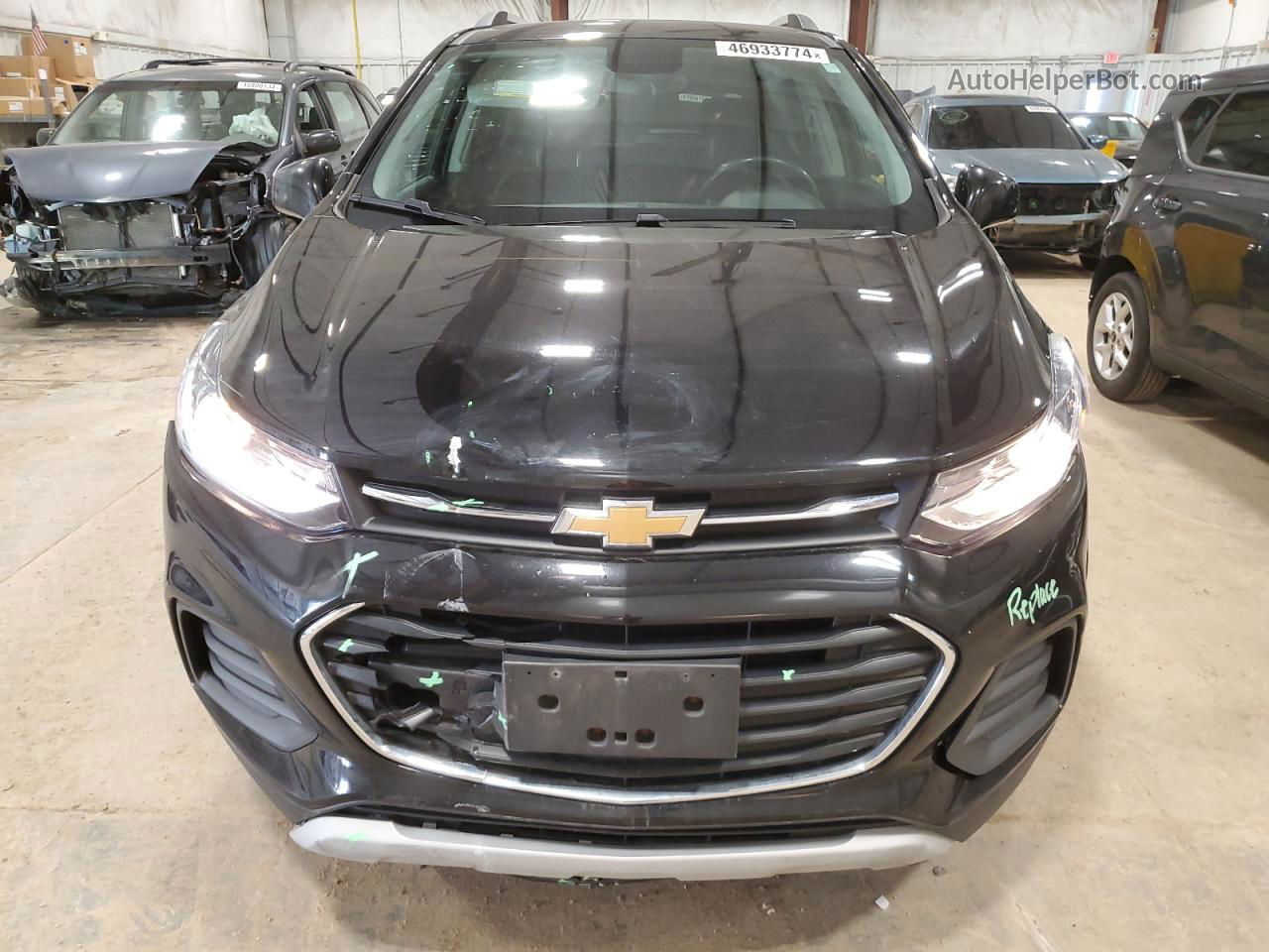 2019 Chevrolet Trax 1lt Black vin: KL7CJPSB8KB774051