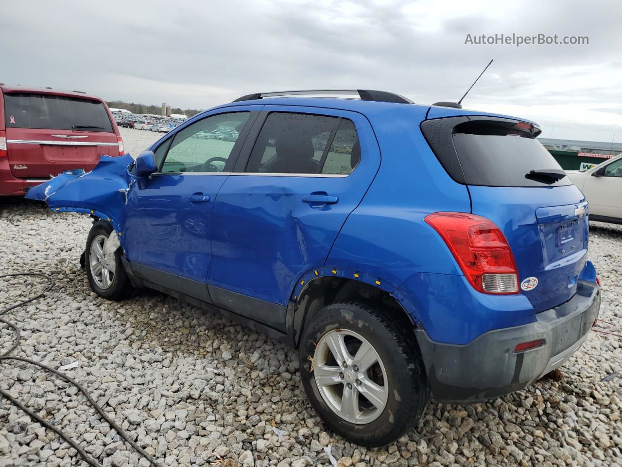 2016 Chevrolet Trax 1lt Синий vin: KL7CJPSB9GB529122