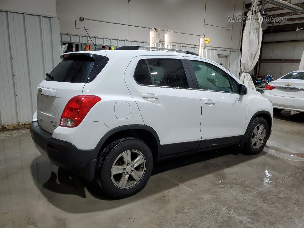 2016 Chevrolet Trax 1lt White vin: KL7CJPSBXGB672418