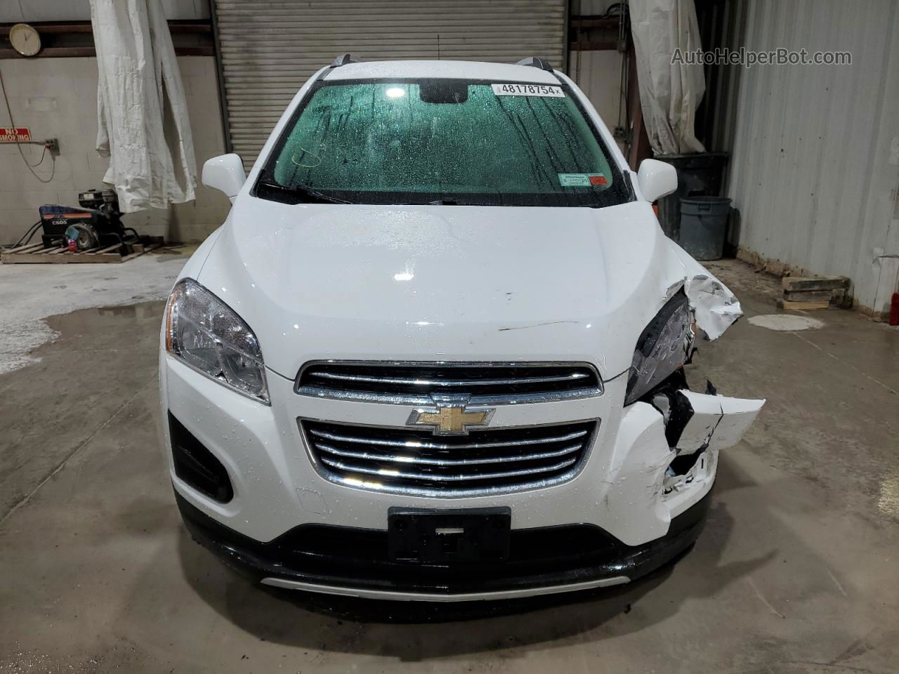 2016 Chevrolet Trax 1lt Белый vin: KL7CJPSBXGB672418