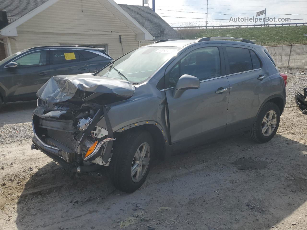 2019 Chevrolet Trax 1lt Gray vin: KL7CJPSBXKB898595