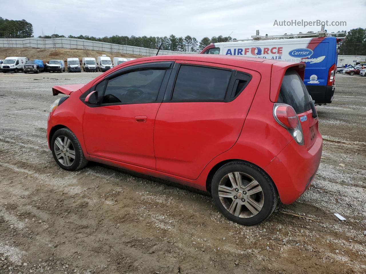 2013 Chevrolet Spark Ls Красный vin: KL8CA6S90DC525887