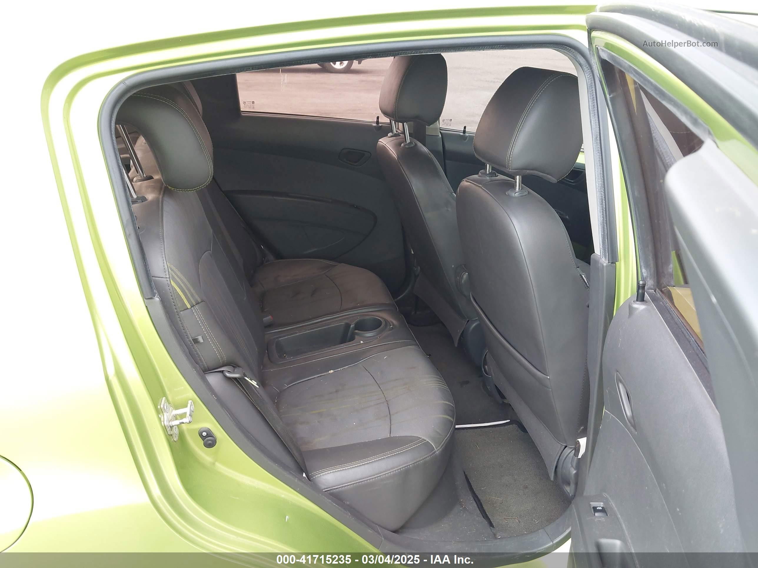 2013 Chevrolet Spark Ls Manual Green vin: KL8CA6S91DC625948