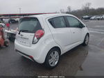 2013 Chevrolet Spark Ls Manual White vin: KL8CA6S93DC519341