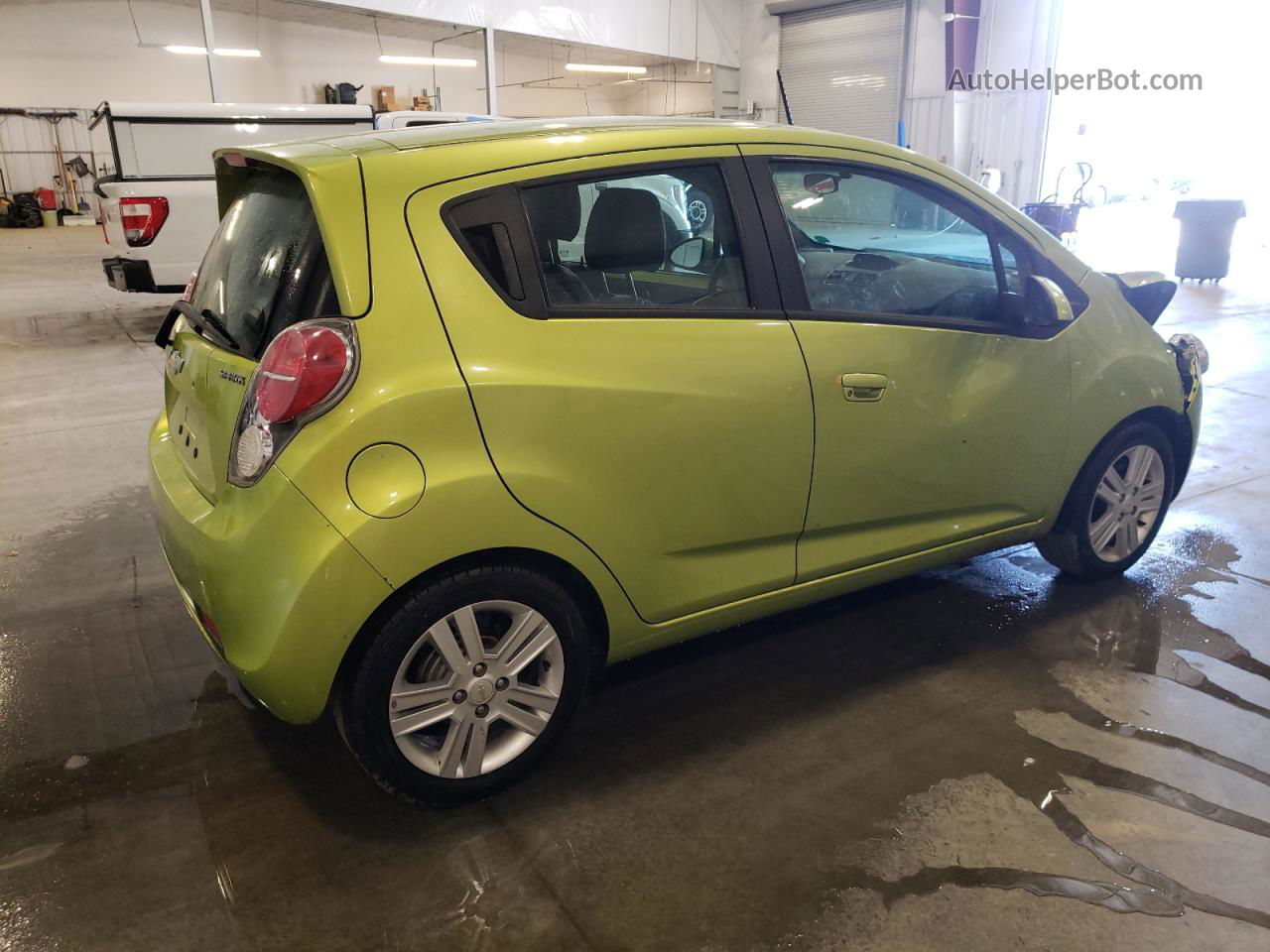 2013 Chevrolet Spark Ls Зеленый vin: KL8CA6S94DC513953