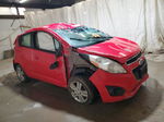 2013 Chevrolet Spark Ls Red vin: KL8CA6S95DC569626