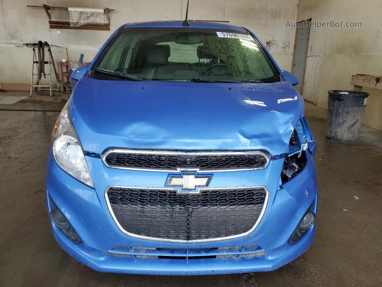 2013 Chevrolet Spark Ls Синий vin: KL8CA6S96DC520449