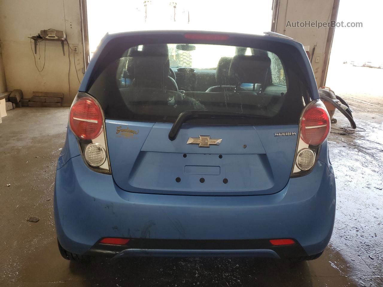 2013 Chevrolet Spark Ls Синий vin: KL8CA6S96DC520449