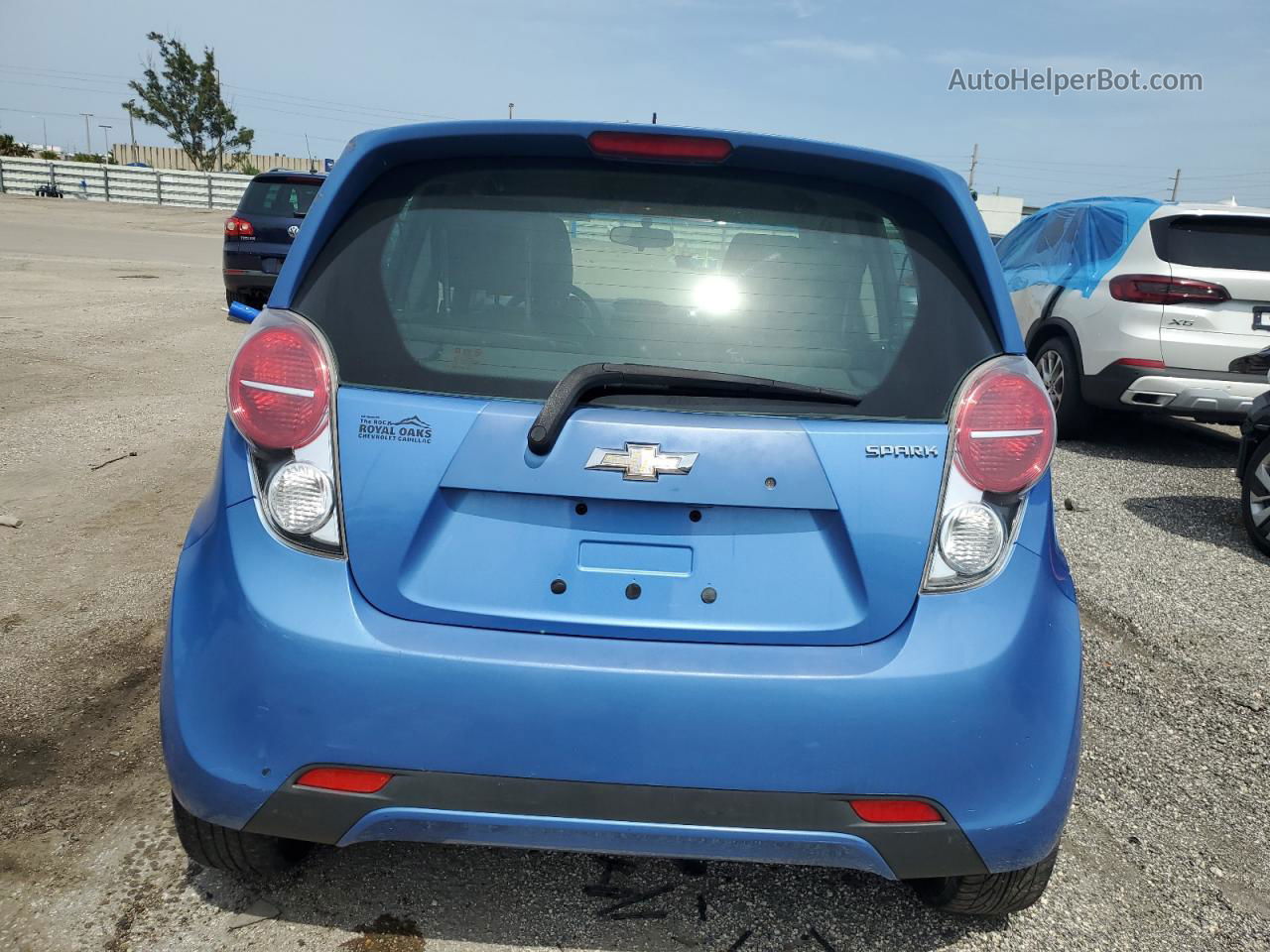 2013 Chevrolet Spark Ls Blue vin: KL8CA6S96DC588217