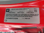 2015 Chevrolet Spark Ls Manual Red vin: KL8CA6S97FC722798