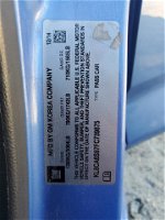 2015 Chevrolet Spark Ls Blue vin: KL8CA6S97FC739875