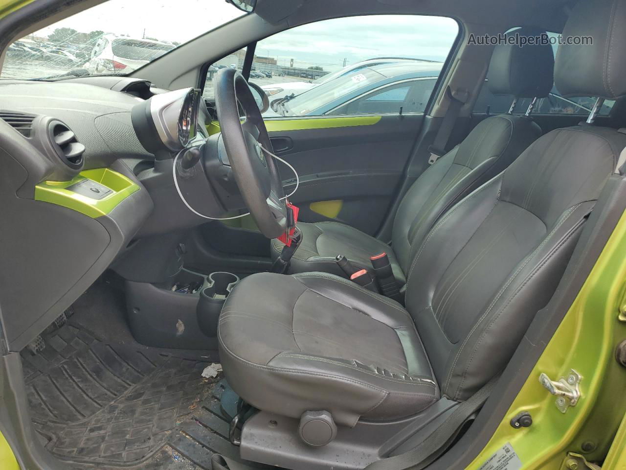 2013 Chevrolet Spark Ls Green vin: KL8CA6S98DC589272