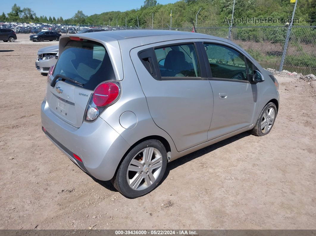 2015 Chevrolet Spark Ls Manual Silver vin: KL8CA6S98FC787899