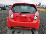 2013 Chevrolet Spark Ls Red vin: KL8CA6S99DC504200