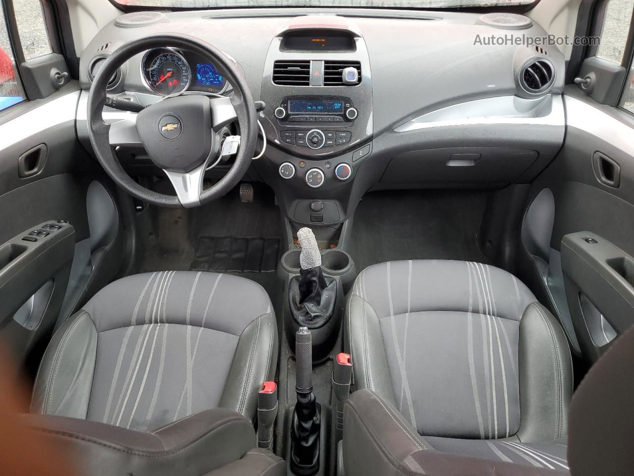 2013 Chevrolet Spark Ls Красный vin: KL8CA6S99DC504200