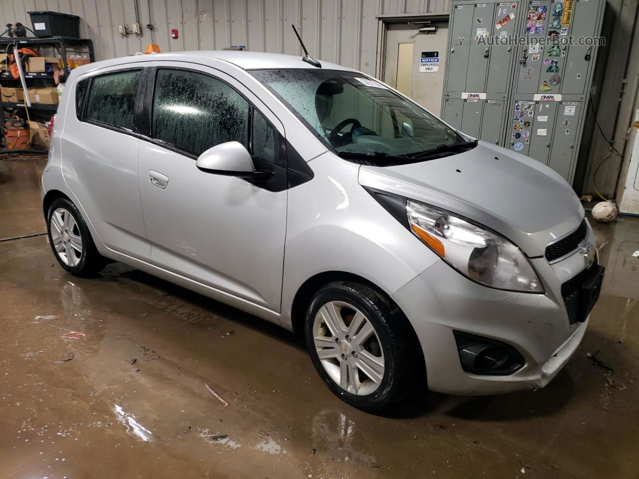 2013 Chevrolet Spark Ls Серебряный vin: KL8CA6S9XDC508921