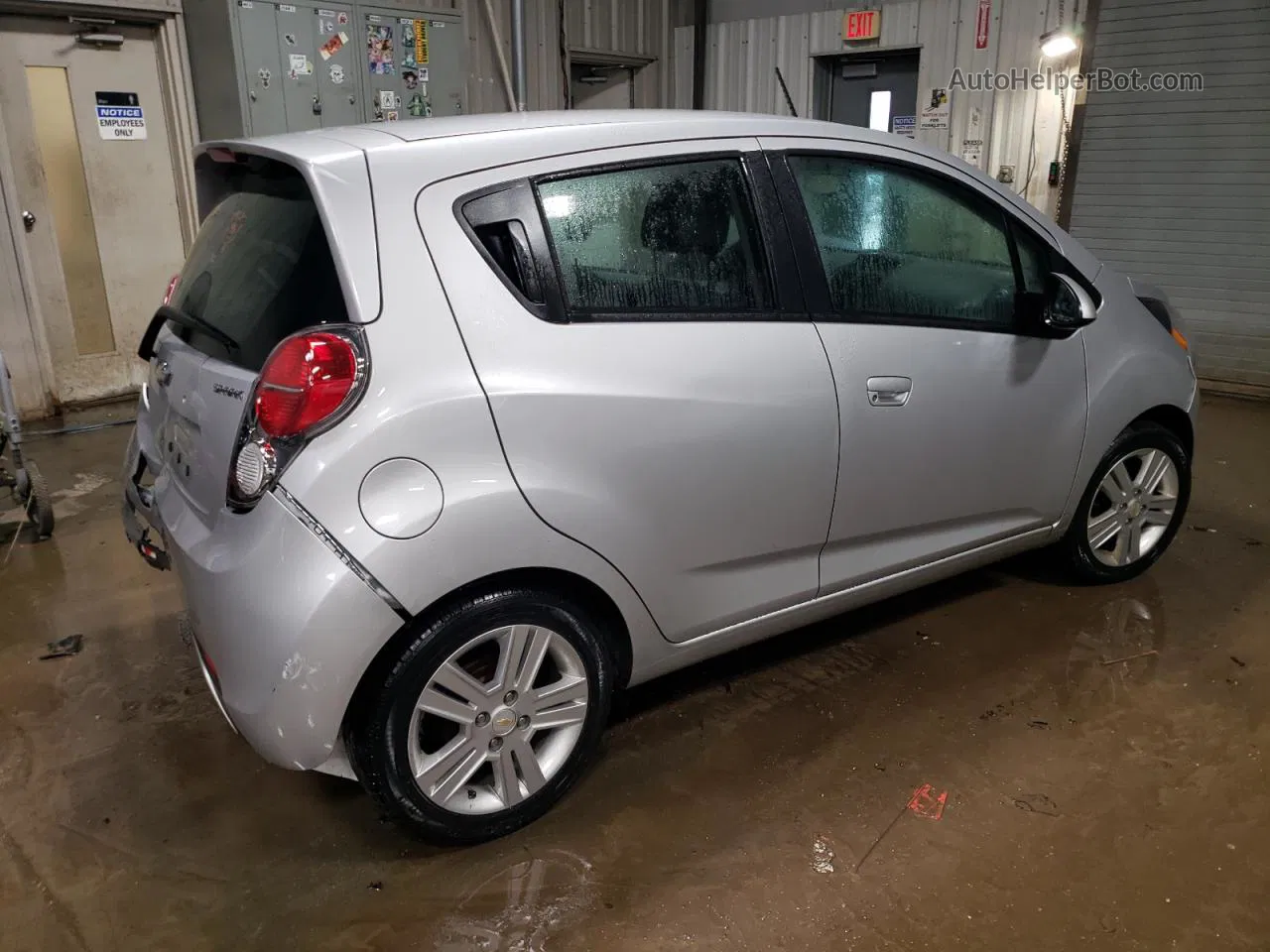 2013 Chevrolet Spark Ls Серебряный vin: KL8CA6S9XDC508921