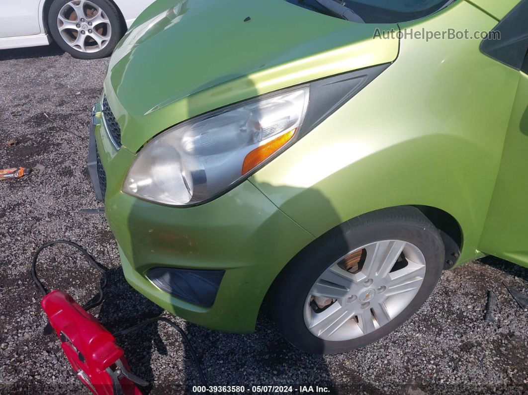 2013 Chevrolet Spark Ls Manual Green vin: KL8CA6S9XDC628167