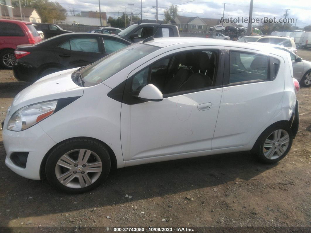 2015 Chevrolet Spark Ls White vin: KL8CA6S9XFC712072