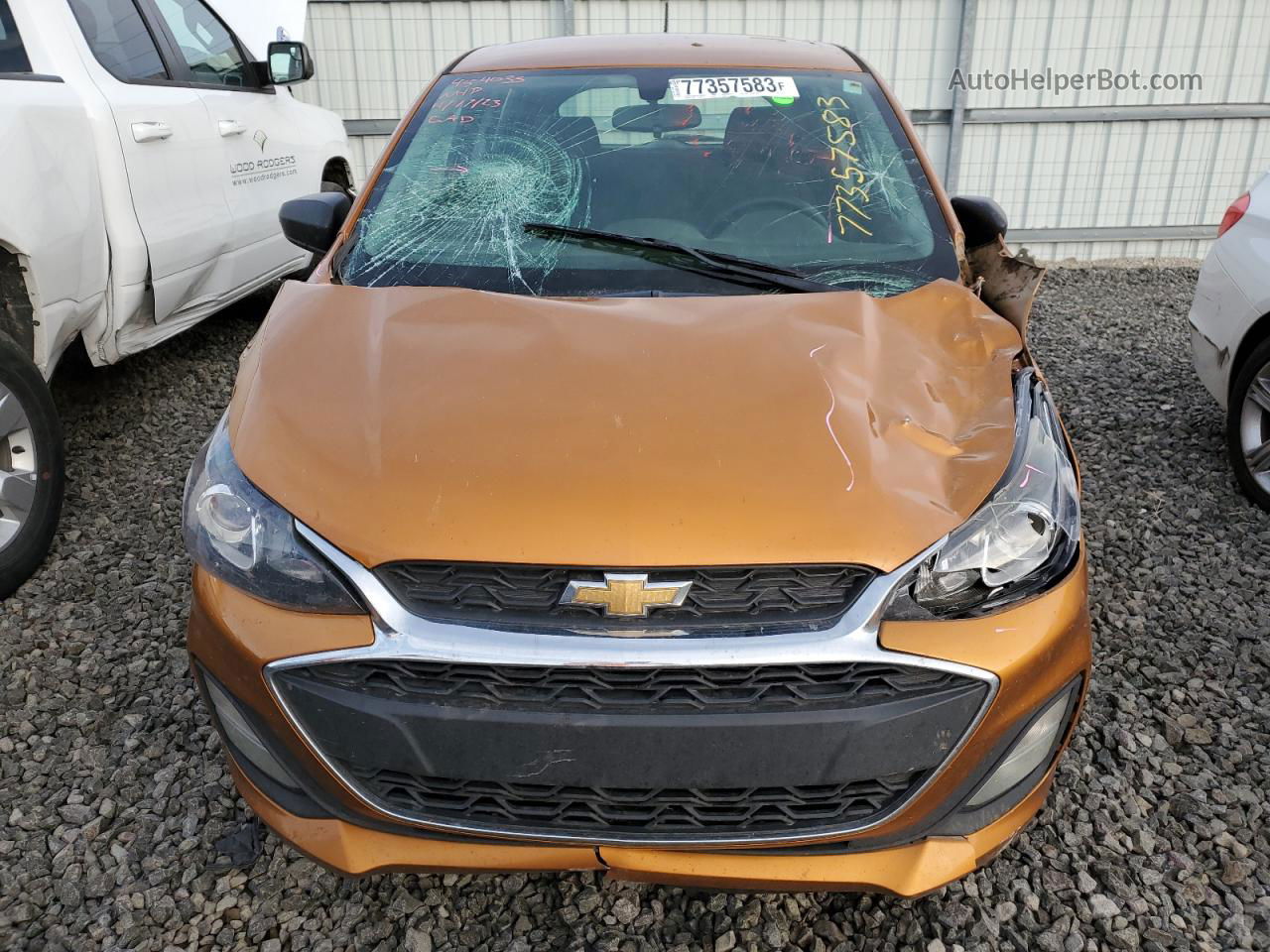 2019 Chevrolet Spark Ls Оранжевый vin: KL8CA6SA0KC733775