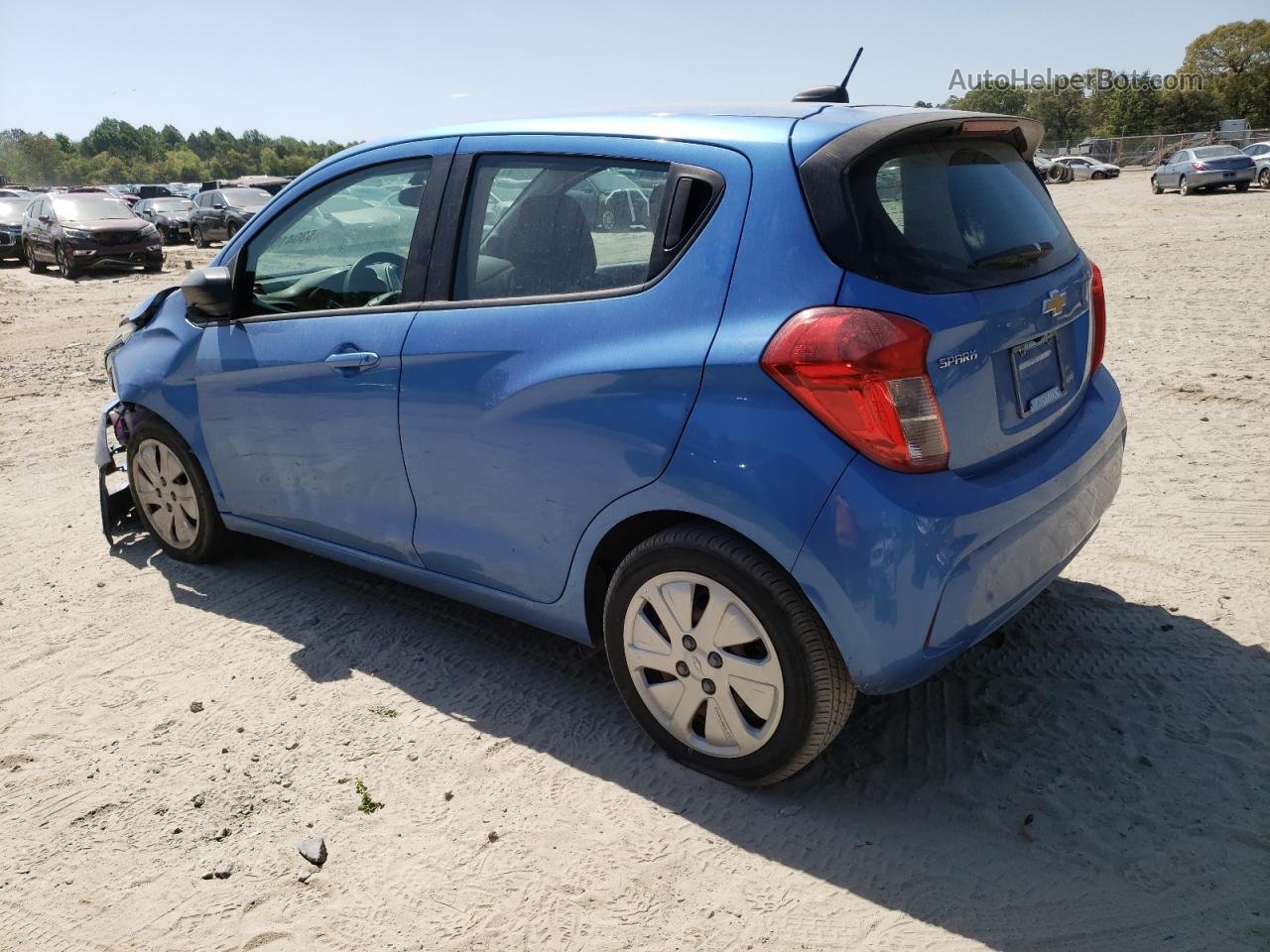 2017 Chevrolet Spark Ls Blue vin: KL8CA6SA2HC758749